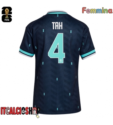 Germania Jonathan Tah #4 Seconda Maglia Femmina Mondiali 2026 Manica Corta